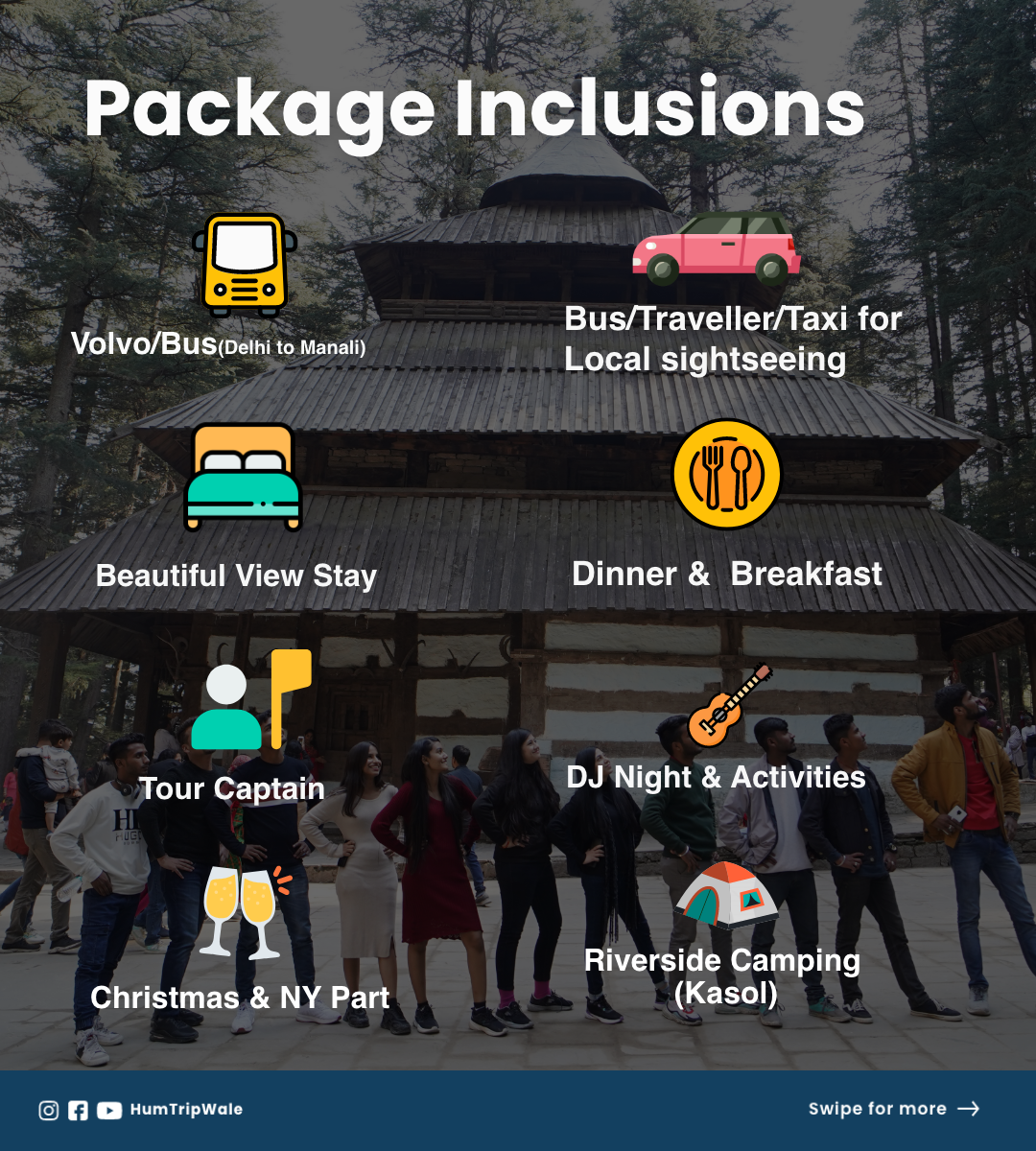 Manali Kasol Every Saturday Trip
